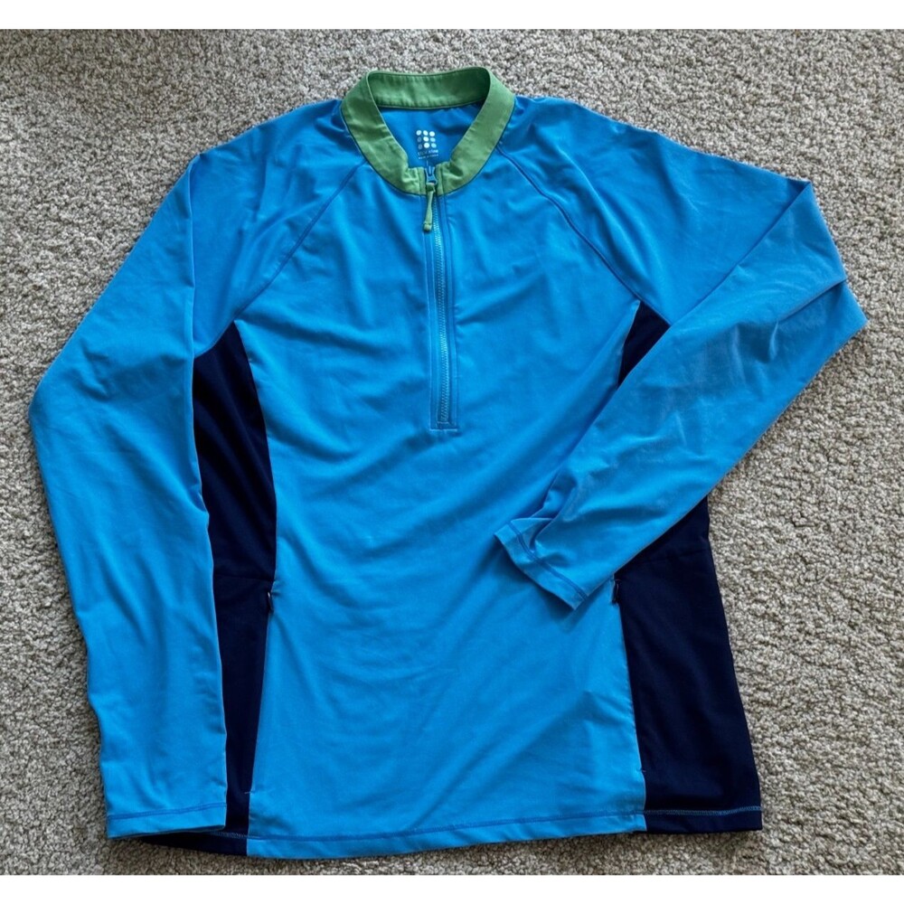 Title 9, Women L, UV50+ PROTECTION RASHGUARD 1/4 ZIPPER LONG SLEEVE